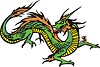 Векторный клипарт: китайский дракон