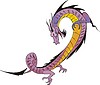 Vector clipart: Chinese dragon