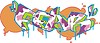 Vector clipart: fear (graffiti)