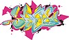 Vector clipart: selfish (graffiti)