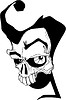 Vector clipart: skull tattoo