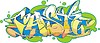 Vector clipart: taste (graffiti)