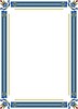 Vector clipart: oriental ornamental frame