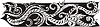 Vector clipart: ornamental border line