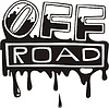 Vector clipart: bloody off-road graffiti