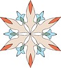 Vector clipart: flower dingbat