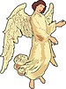 Векторный клипарт: ангел