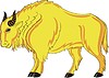 Vector clipart: bison