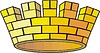 Vector clipart: city crown