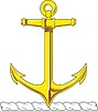 Rhode Island state military crest (anchor)