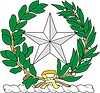 Vector clipart: Texas state military crest