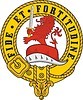 Vector clipart: Farquharson clan crest badge
