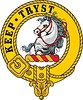 Hepburn clan crest badge