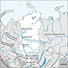 Krasnoyarsk krai map