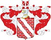 Vector clipart: Serdyukov, family coat of arms