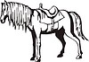 Vector clipart: horse