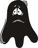 Vector clipart: ghost cartoon