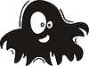 Vector clipart: ghost cartoon