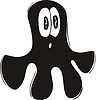 Vector clipart: ghost cartoon