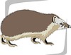 Vector clipart: hedgehog