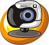 Vector clipart: camera