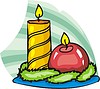 Vector clipart: candles