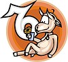 Vector clipart: Capricorn