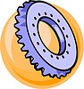 Vector clipart: car spares and accessories