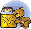 bear and honey