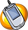 Vector clipart: cellular phone