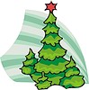 Vector clipart: Christmas tree