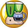 Vector clipart: coffee maker