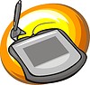 Vector clipart: graphics tablet