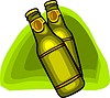 Vector clipart: bottles of beer