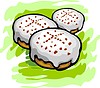 Vector clipart: Easter cakes