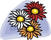 Vector clipart: flowers