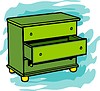 Vector clipart: commode