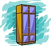 Vector clipart: wardrobe