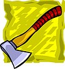 Vector clipart: axe