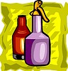 Vector clipart: spray