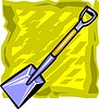 Vector clipart: shovel
