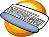 Vector clipart: keyboard