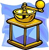 Vector clipart: coffee-grinder