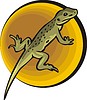 Vector clipart: lizard