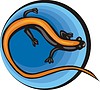 Vector clipart: lizard