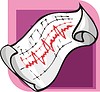 Vector clipart: cardiogram