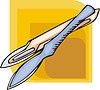 Vector clipart: scalpels