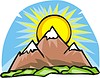 Vector clipart: mountains