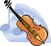 Vector clipart: violin
