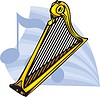 Vector clipart: harp